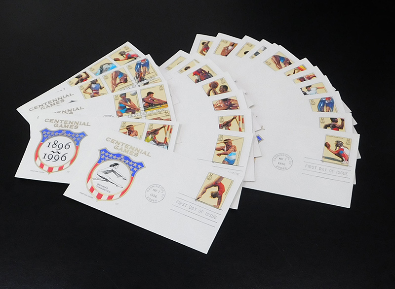 U.S. Centennial Games FDC 24
