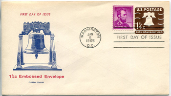 U.S. #U547 Fluegel Cachet FDC