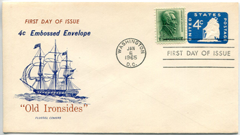 U.S. #U549 Fluegel Cachet FDC