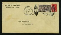 Wheeling W.VA. Special Delivery Cover