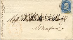 U.S. #63 on New Bedford Copper Co Cover