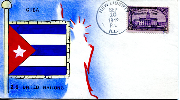 Weigland U.N. Cachet: Cuba