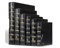 Lighthouse Grande Archival Stamp Storage Pages - 8 Rows, Double-Sided, Black (4-Pack)