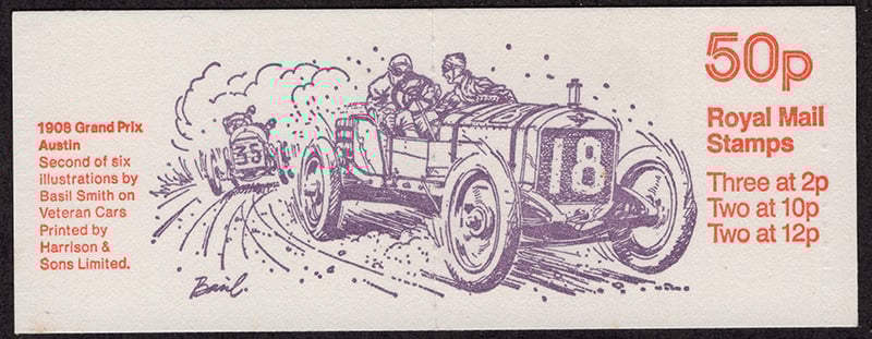 Great Britain #BK233 - 1908 Grand Prix