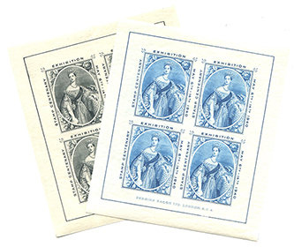 Stamp Centenary Exhibition SSs