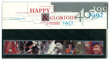 Great Britain #1340a 40th Anniv. Of the Accession