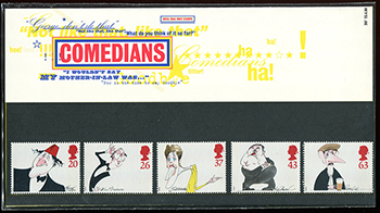 Great Britain #1809-13 Comedians