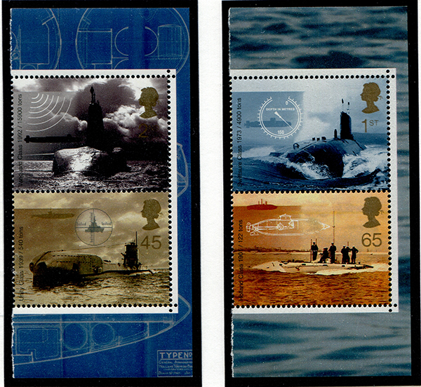 Great Britain #1967-70 Submarines