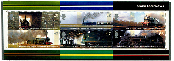 Great Britain #2177a Classic Locomotives