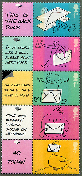 Great Britain #2182a Special Occasions