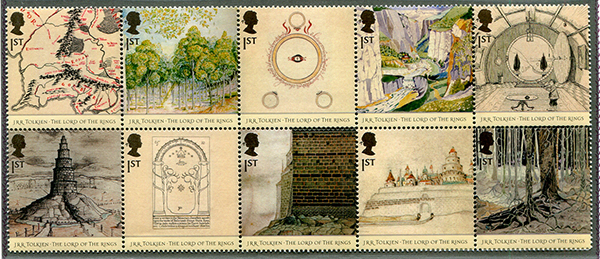 Great Britain #2192a Tolkins: Lord of The Rings