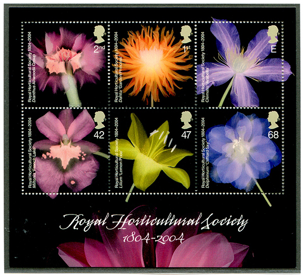 Great Britain #2214a Royal Horticultural Society