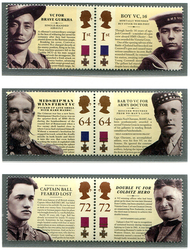 Great Britain #2395a-99a Victoria Cross