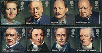 Great Britain #3331a-35a Prime Ministers