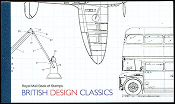 Great Britain #BK187 British Design Classics