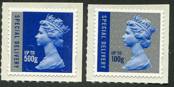 Great Britain #E1-2 Special Delivery