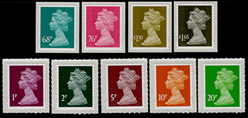 Great Britain Machins #MH402-10