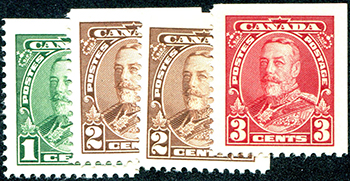 Canada #217-19 Mint