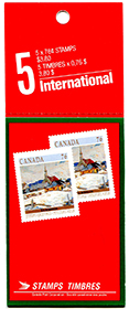 Canada #BK109 Christmas 1989