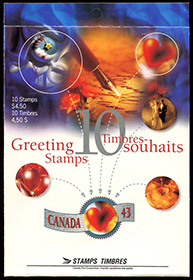 Canada #BK166 Greetings 'Quick Stick'