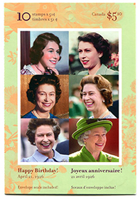 Canada #BK321 Queen Elizabeth II
