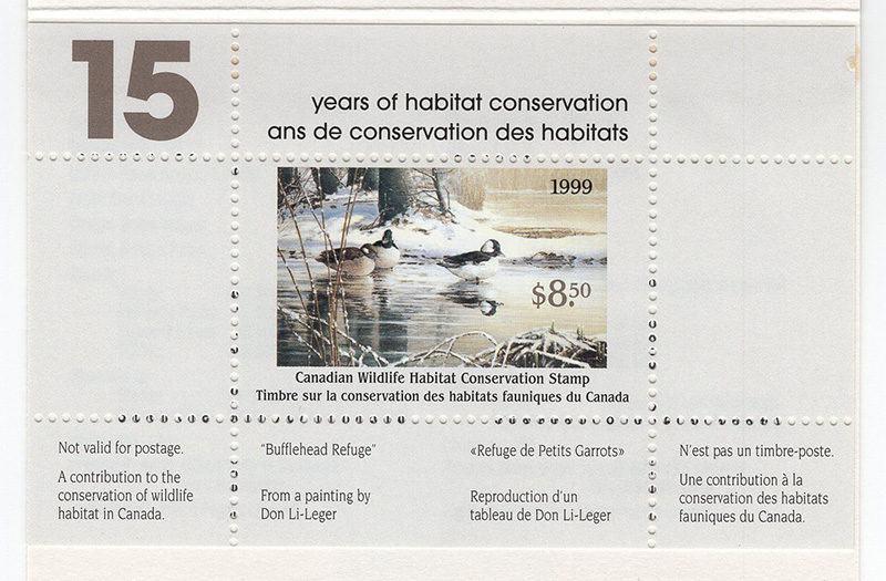 Canada #FWH15 Wildlife 1999