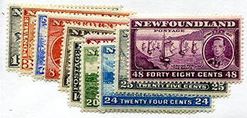 Newfoundland #233-43 MNH