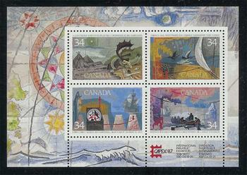 Canada #1107b Souvenir Sheet