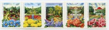 Canada #1315a Public Gardens - strip 5