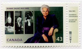 Canada #1509 Jeanne Sauve MNH