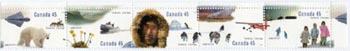 Canada #1578a Canadian Arctic - strip 5