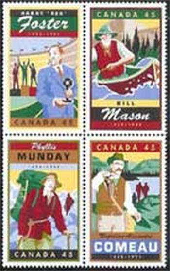 Canada #1753a Block of 4