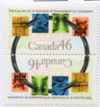 Canada #1848a MNH Tete-beche Pair