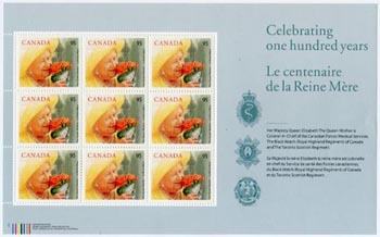 Canada #1856 Canada Scenery full pane