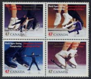 Canada #1899a Block of 4