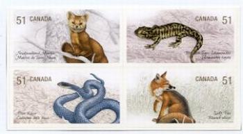 Canada #2177a Block of 4