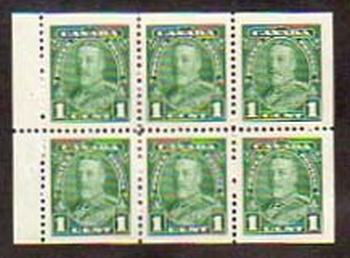 Canada #217b  Booklet Mint