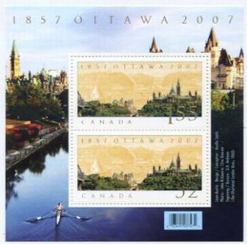 Canada #2213 Ottawa, Souvenir Sheet