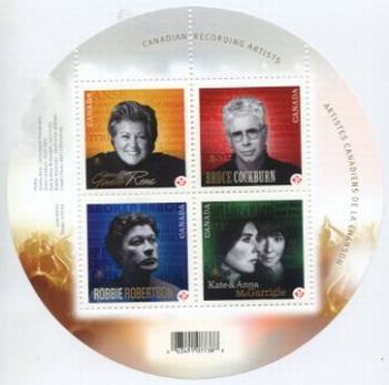 Canada #2482b Popular Singers