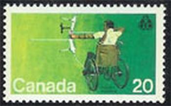Canada #694 Handicapped Olympiad MNH