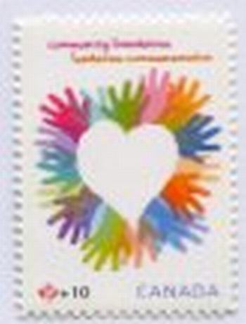 Canada #B19 Hands & Hearts MNH