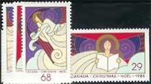 Canada #1113-16 Christmas 1986 MNH