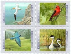 Canada #1634a MNH block