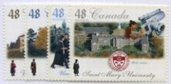 Canada #1941-44 Universities MNH