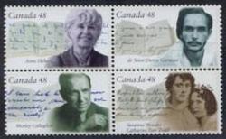 Canada #1997a Authors MNH