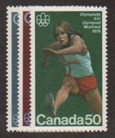 Canada #664-66 Montreal Olympics MNH