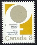 Canada #668 Intl Women's Year MNH