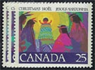 Canada #741-43 Christmas MNH