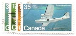 Canada #843-46 singles Used