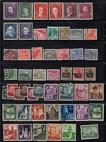 Germany Lot on 2 Stock Pages